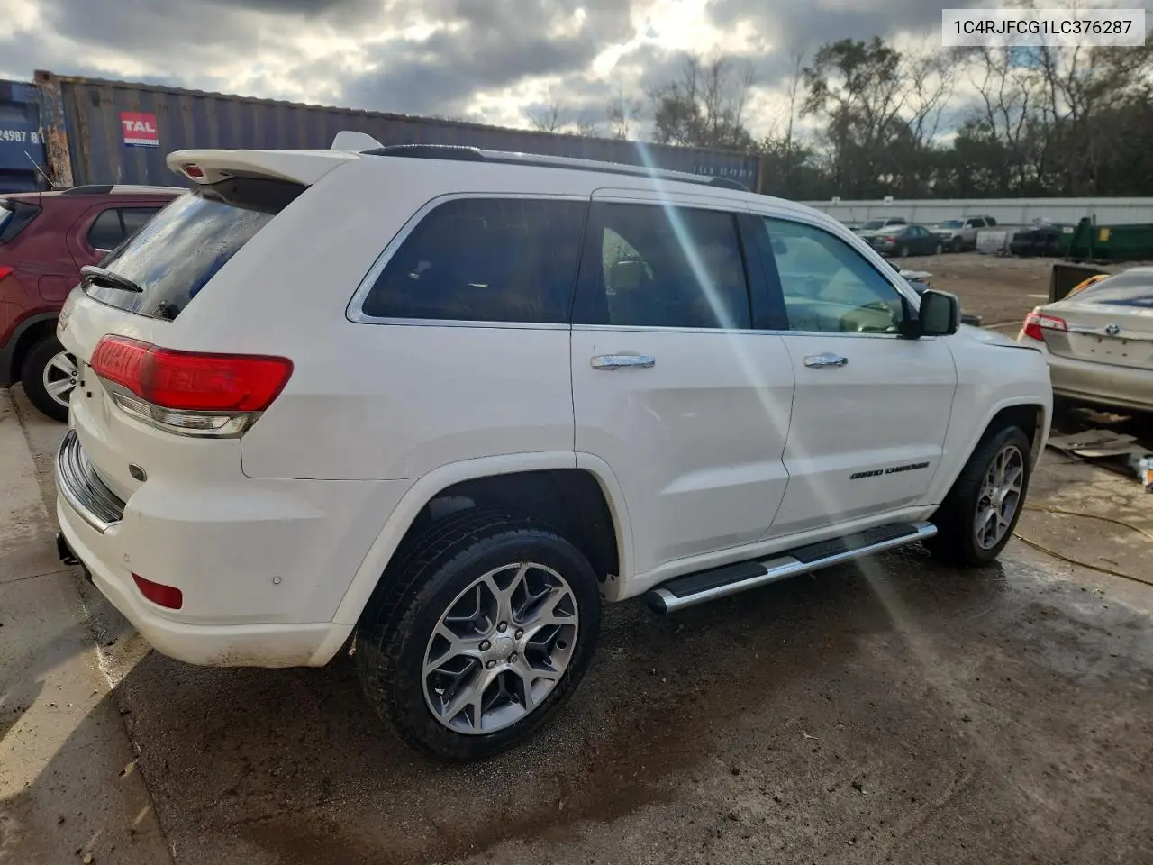 1C4RJFCG1LC376287 2020 Jeep Grand Cherokee Overland
