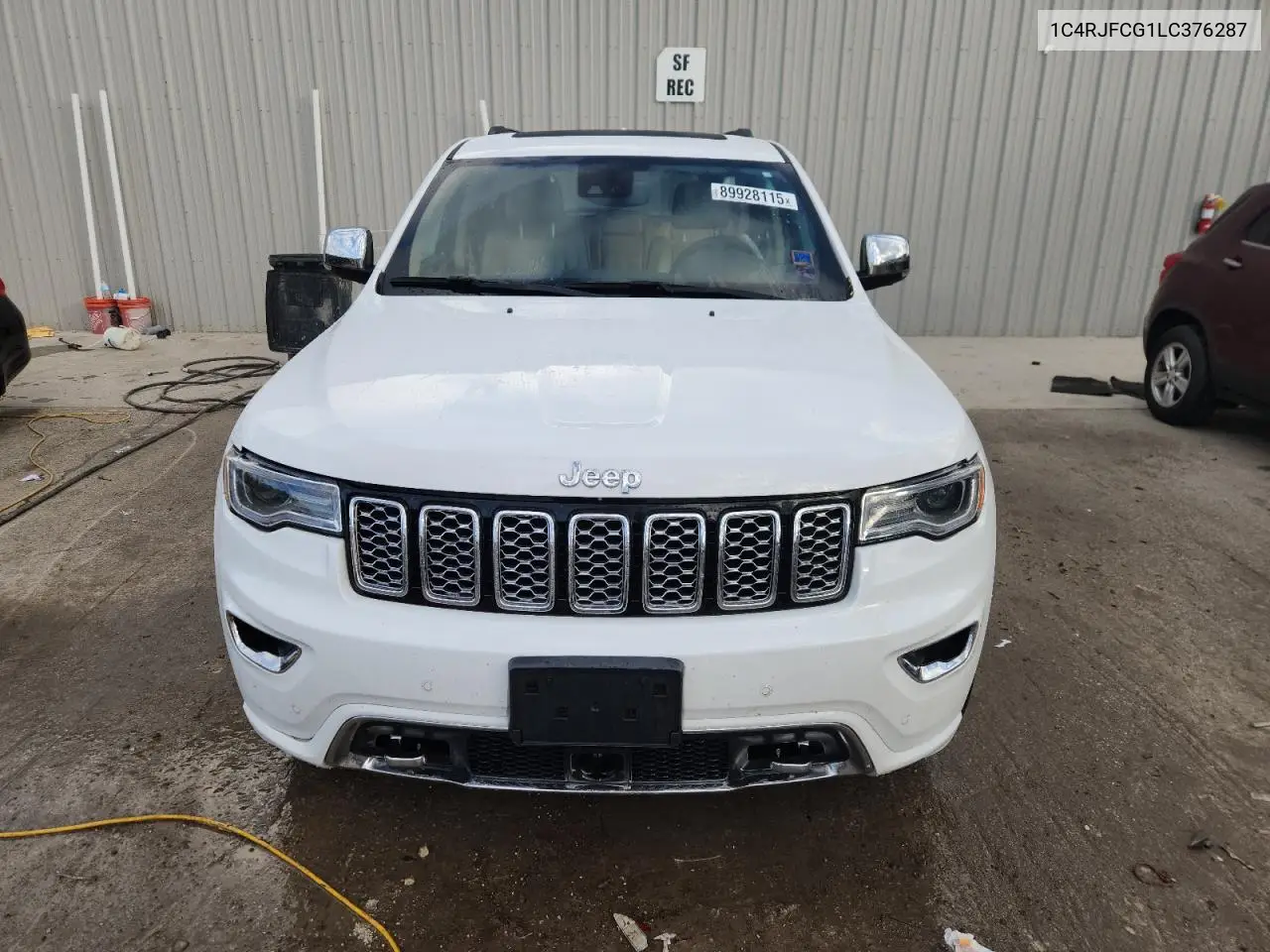 1C4RJFCG1LC376287 2020 Jeep Grand Cherokee Overland