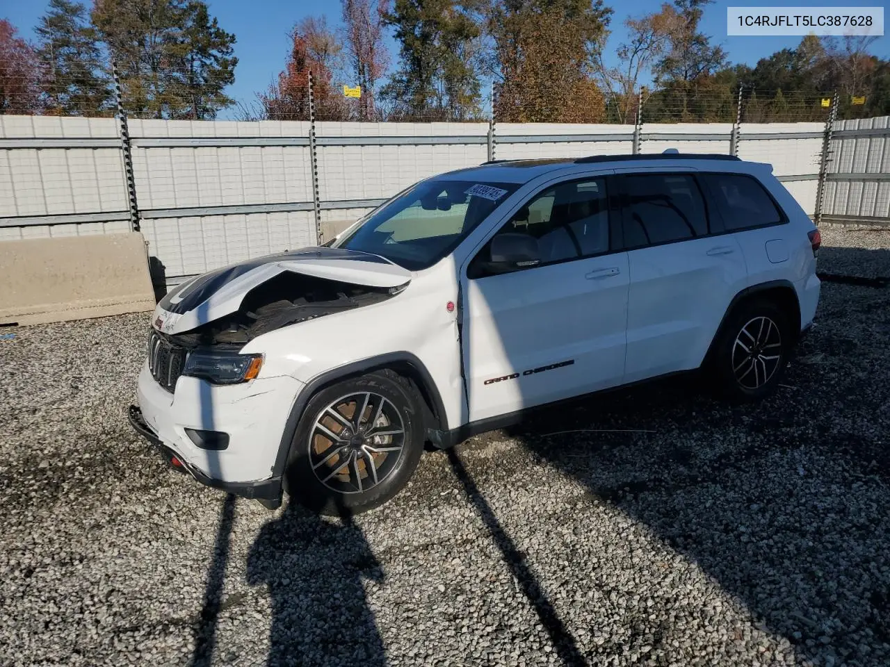 1C4RJFLT5LC387628 2020 Jeep Grand Cherokee Trailhawk