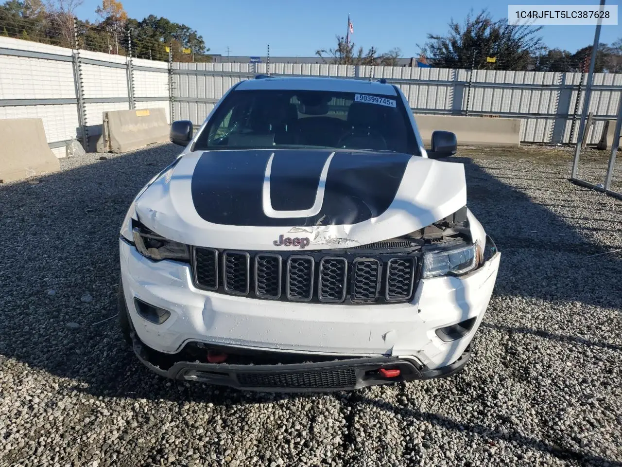1C4RJFLT5LC387628 2020 Jeep Grand Cherokee Trailhawk
