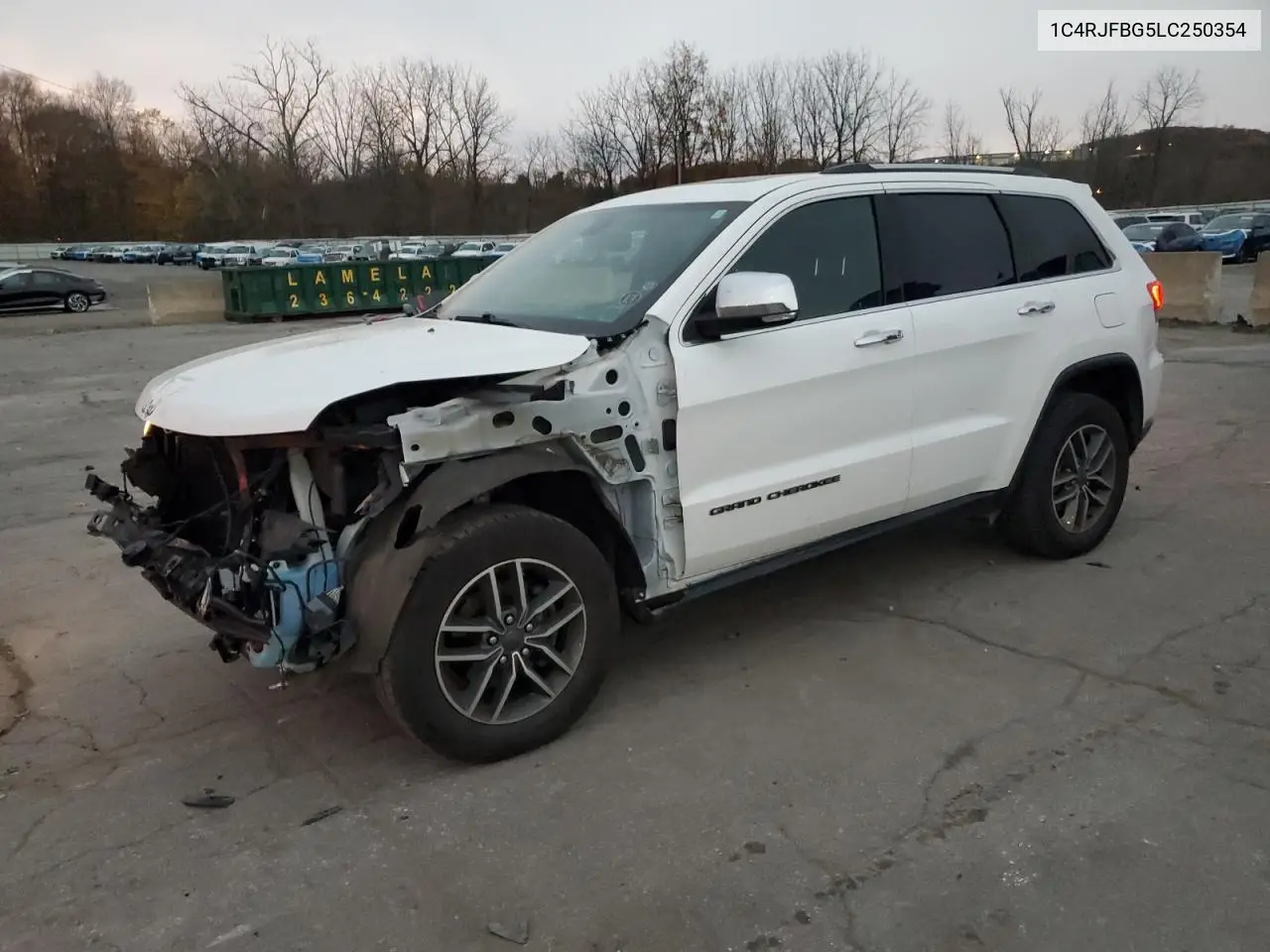 1C4RJFBG5LC250354 2020 Jeep Grand Cherokee Limited