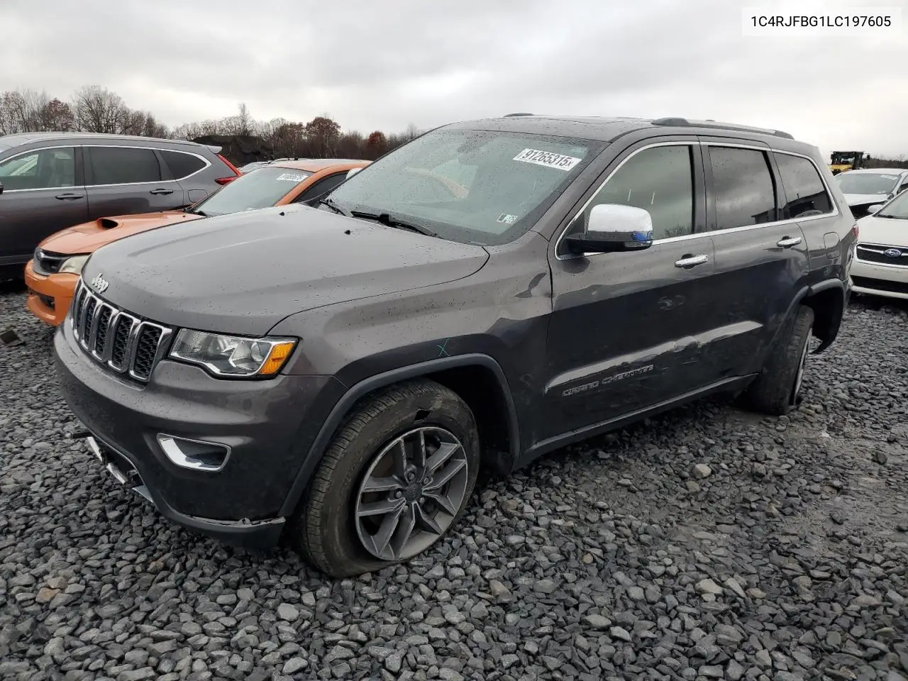 1C4RJFBG1LC197605 2020 Jeep Grand Cherokee Limited