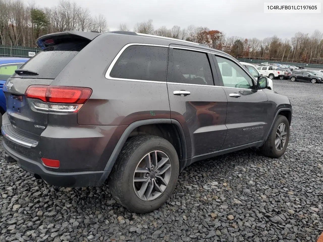1C4RJFBG1LC197605 2020 Jeep Grand Cherokee Limited