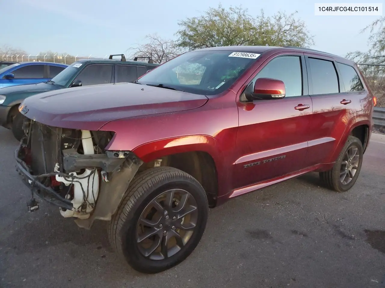 1C4RJFCG4LC101514 2020 Jeep Grand Cherokee Overland