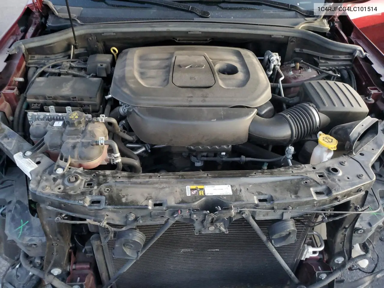 1C4RJFCG4LC101514 2020 Jeep Grand Cherokee Overland