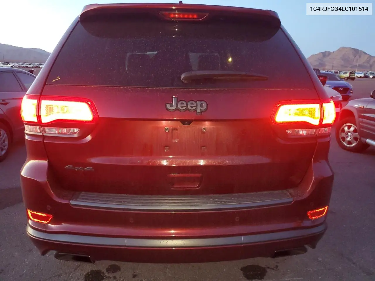 1C4RJFCG4LC101514 2020 Jeep Grand Cherokee Overland