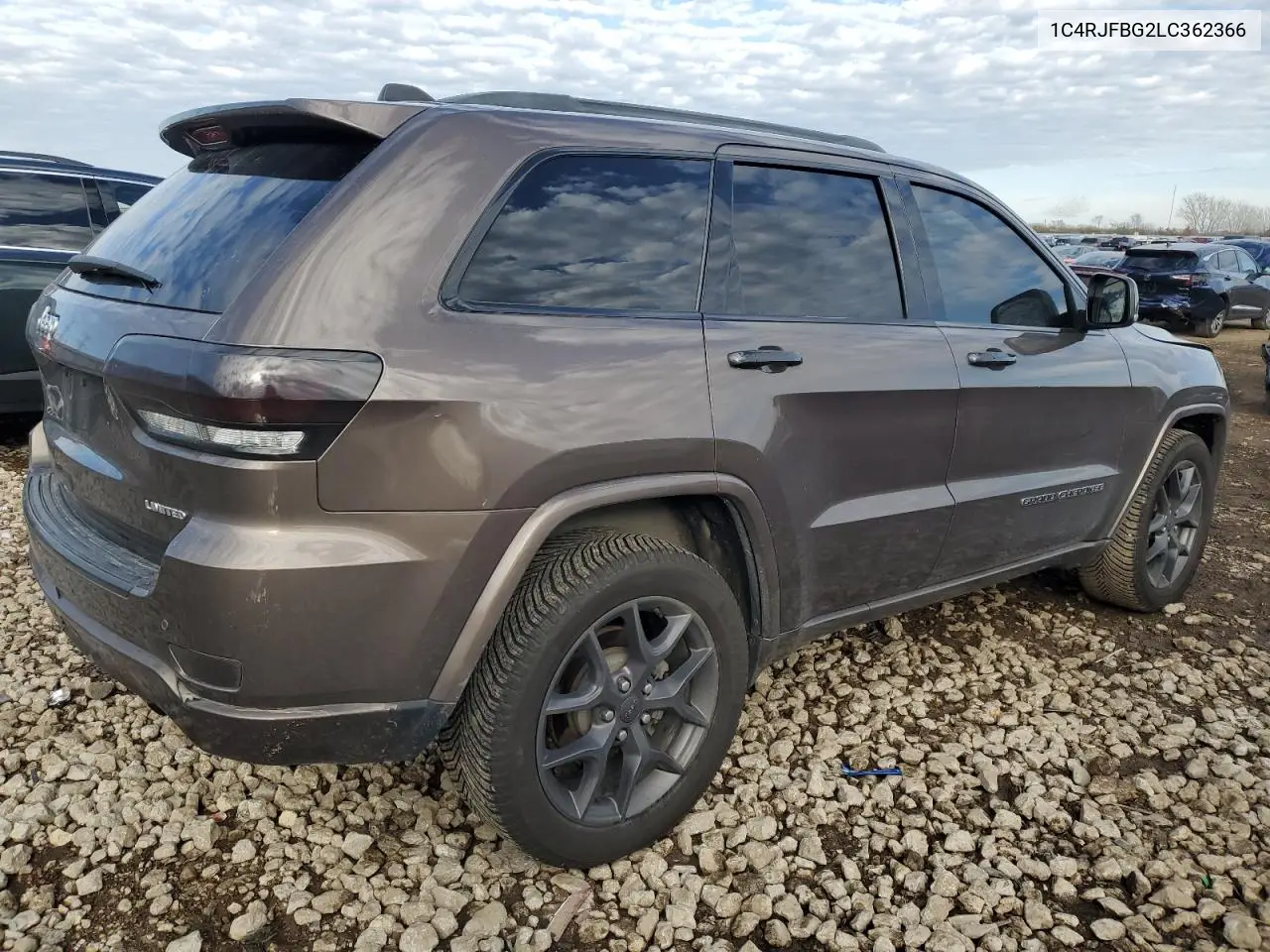 1C4RJFBG2LC362366 2020 Jeep Grand Cherokee Limited