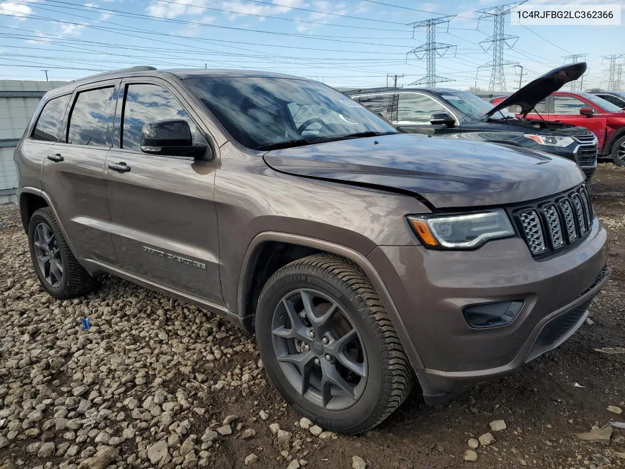 1C4RJFBG2LC362366 2020 Jeep Grand Cherokee Limited