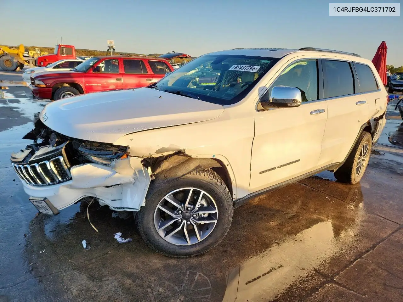 1C4RJFBG4LC371702 2020 Jeep Grand Cherokee Limited