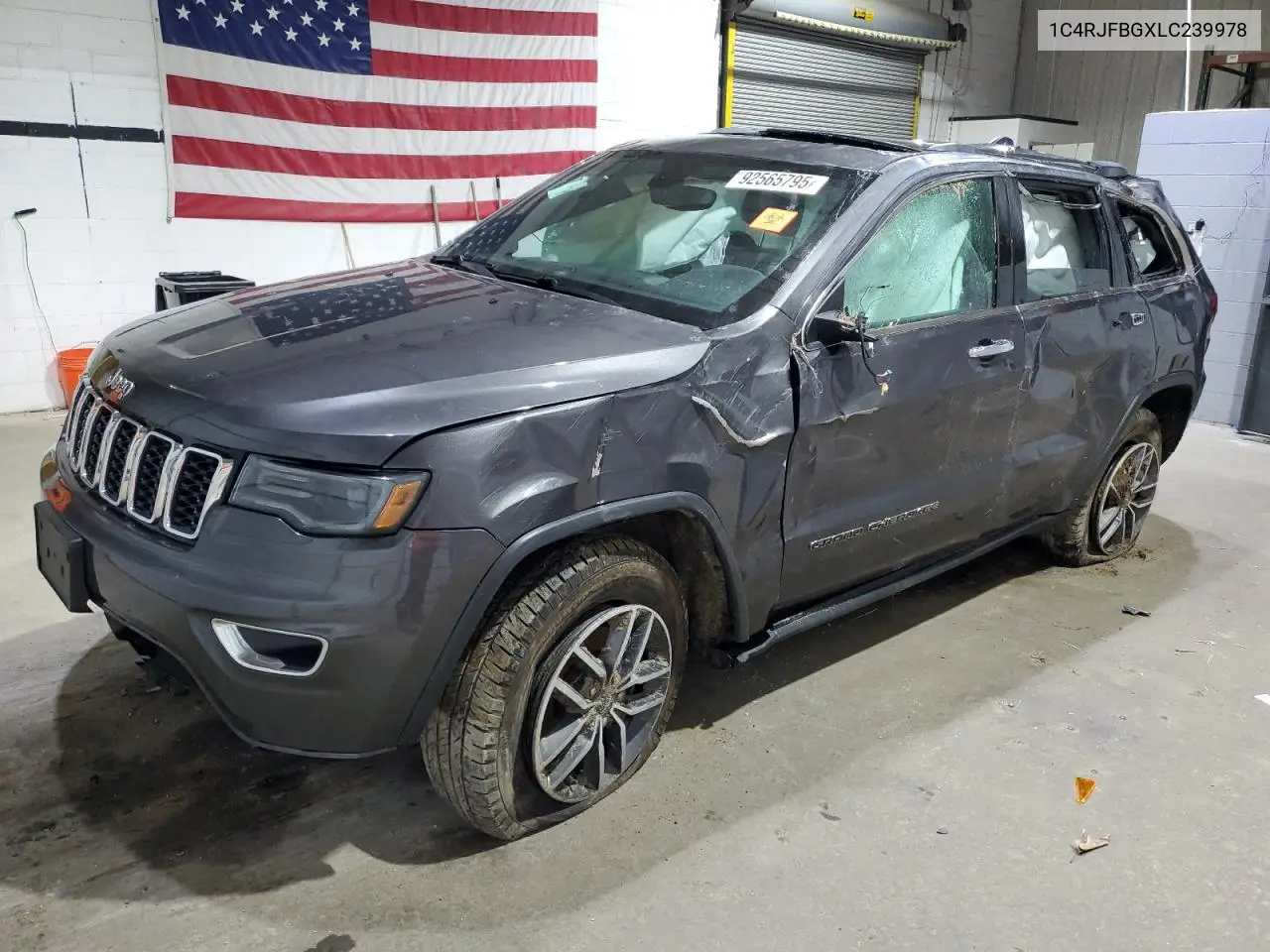 1C4RJFBGXLC239978 2020 Jeep Grand Cherokee Limited