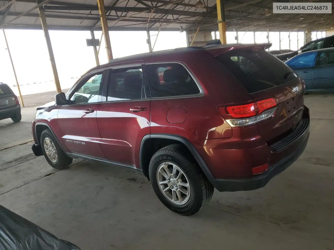 1C4RJEAG4LC246873 2020 Jeep Grand Cherokee Laredo