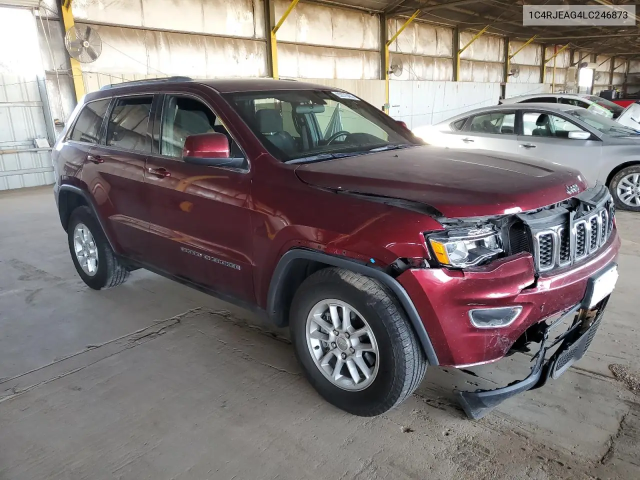 1C4RJEAG4LC246873 2020 Jeep Grand Cherokee Laredo