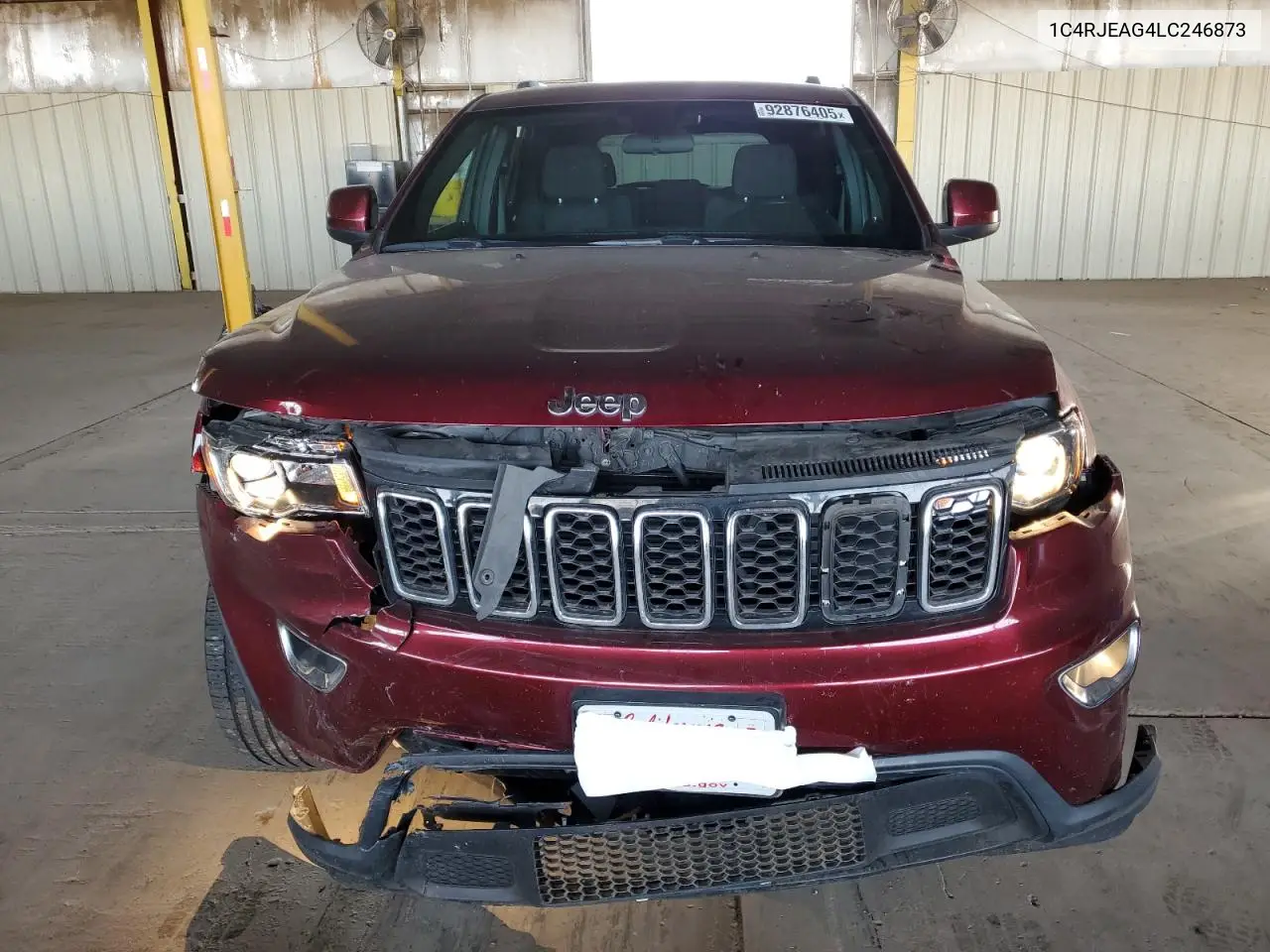 1C4RJEAG4LC246873 2020 Jeep Grand Cherokee Laredo