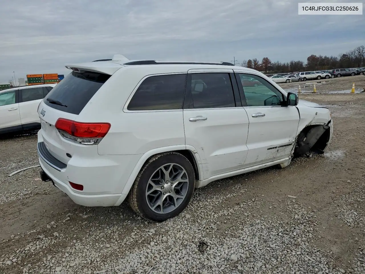 1C4RJFCG3LC250626 2020 Jeep Grand Cherokee Overland