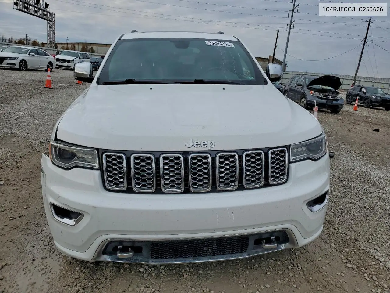 1C4RJFCG3LC250626 2020 Jeep Grand Cherokee Overland