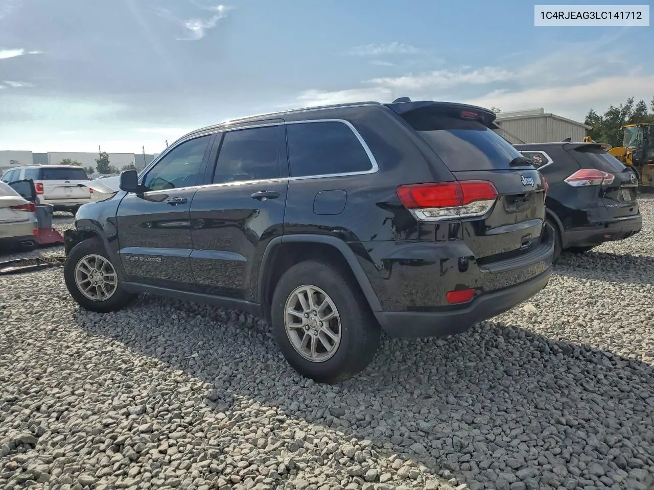 1C4RJEAG3LC141712 2020 Jeep Grand Cherokee Laredo