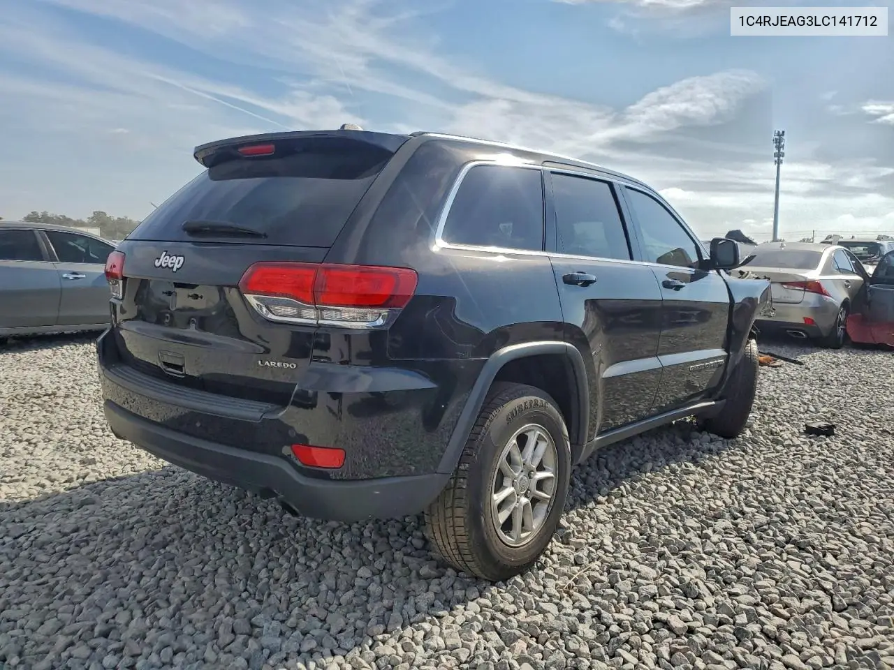 1C4RJEAG3LC141712 2020 Jeep Grand Cherokee Laredo