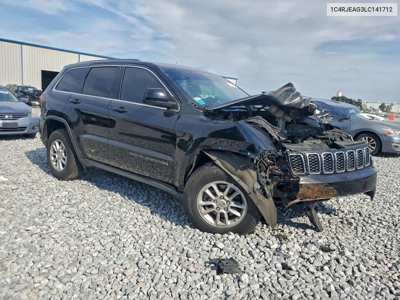 1C4RJEAG3LC141712 2020 Jeep Grand Cherokee Laredo