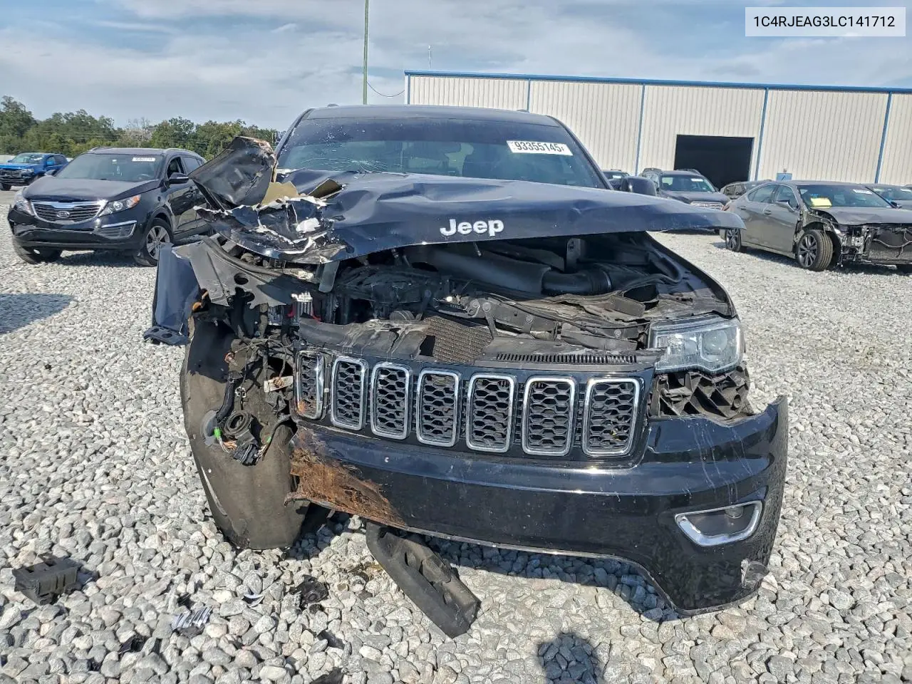 1C4RJEAG3LC141712 2020 Jeep Grand Cherokee Laredo