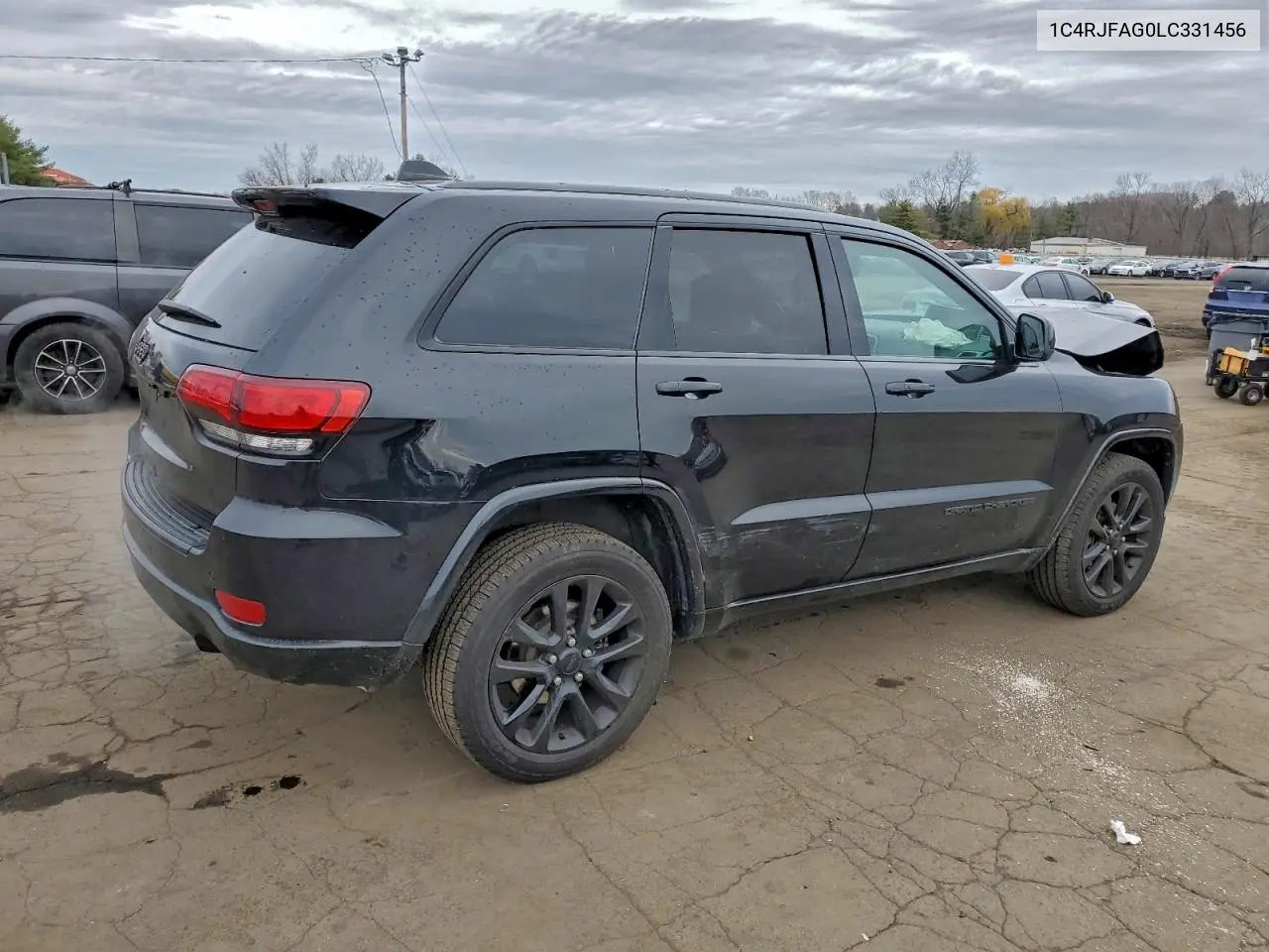1C4RJFAG0LC331456 2020 Jeep Grand Cherokee Laredo