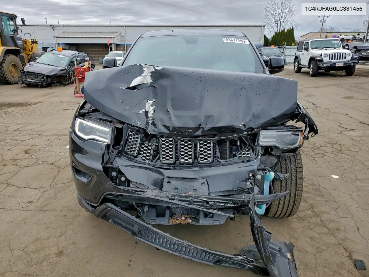 1C4RJFAG0LC331456 2020 Jeep Grand Cherokee Laredo