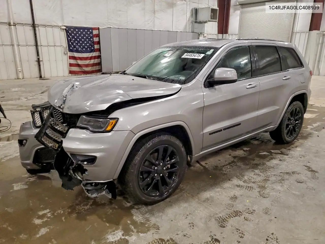 1C4RJFAG0LC408939 2020 Jeep Grand Cherokee Laredo