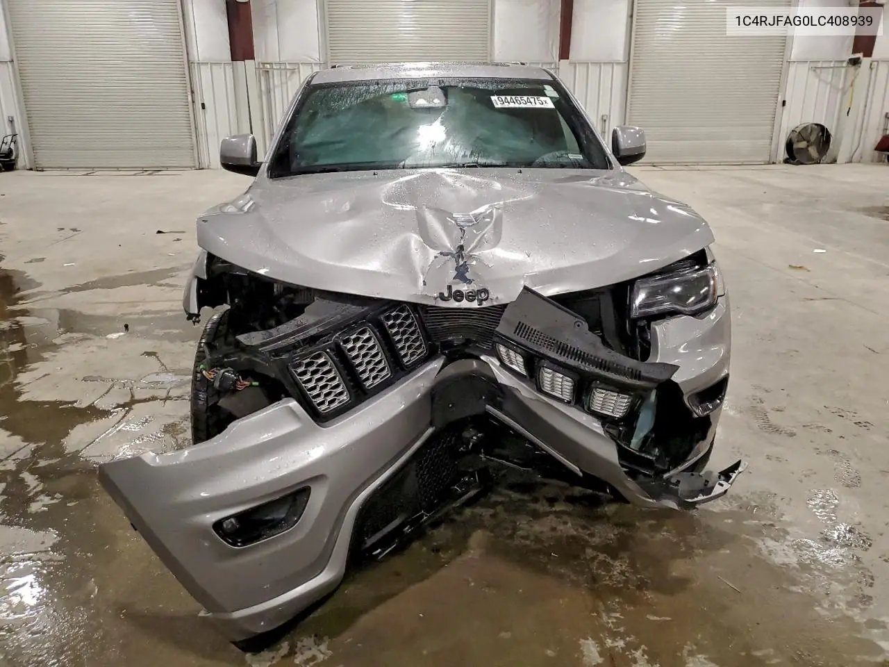 1C4RJFAG0LC408939 2020 Jeep Grand Cherokee Laredo