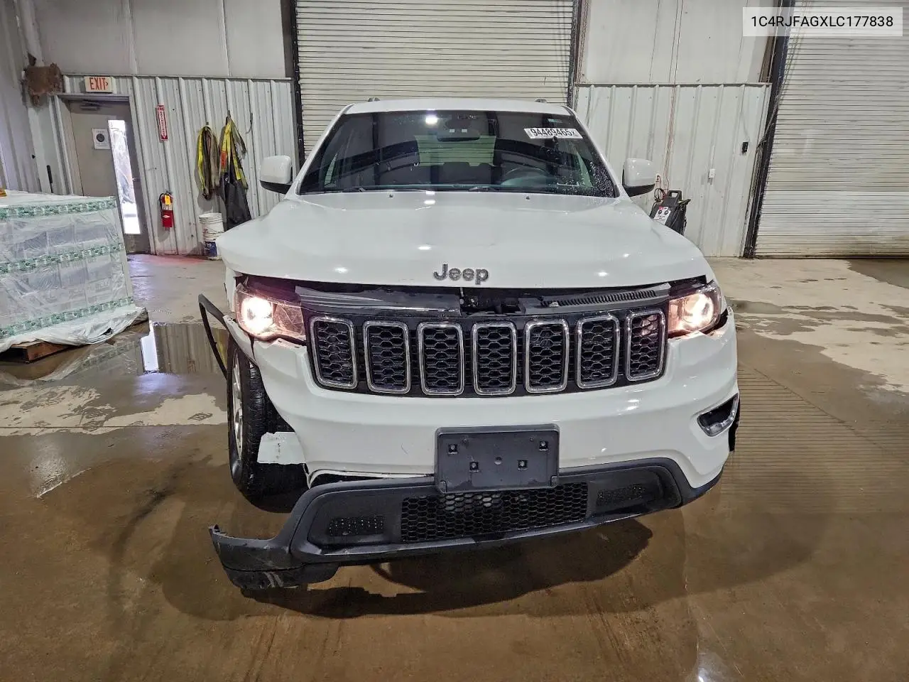 1C4RJFAGXLC177838 2020 Jeep Grand Cherokee Laredo