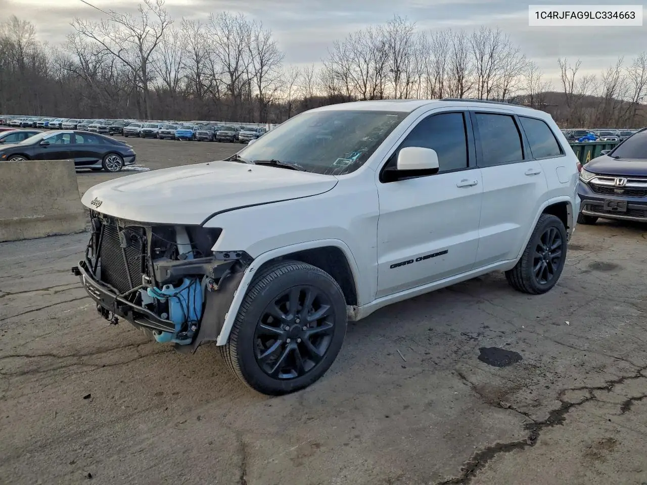 1C4RJFAG9LC334663 2020 Jeep Grand Cherokee Laredo