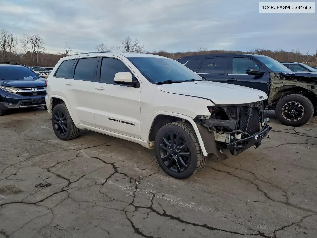 1C4RJFAG9LC334663 2020 Jeep Grand Cherokee Laredo