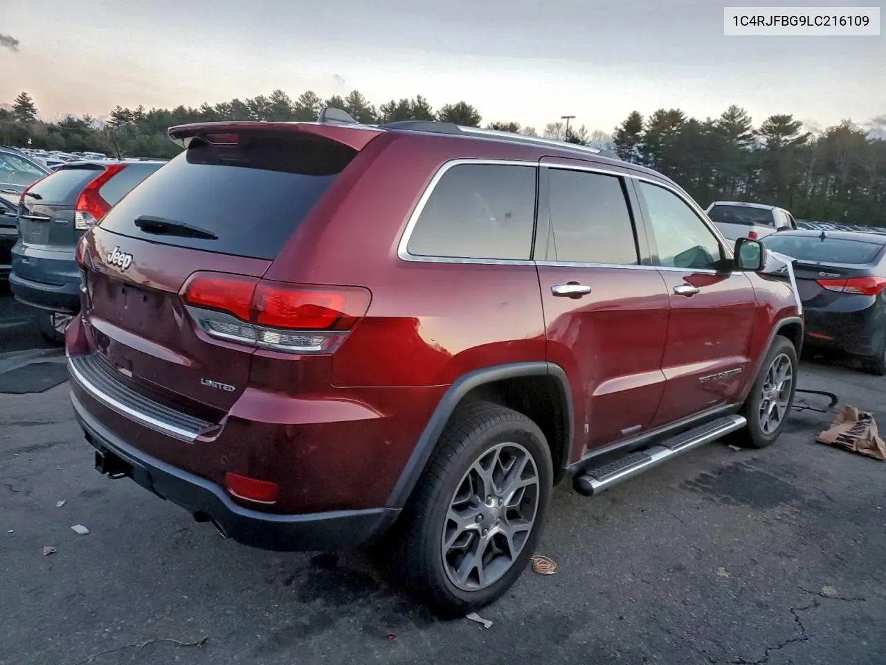 1C4RJFBG9LC216109 2020 Jeep Grand Cherokee Limited