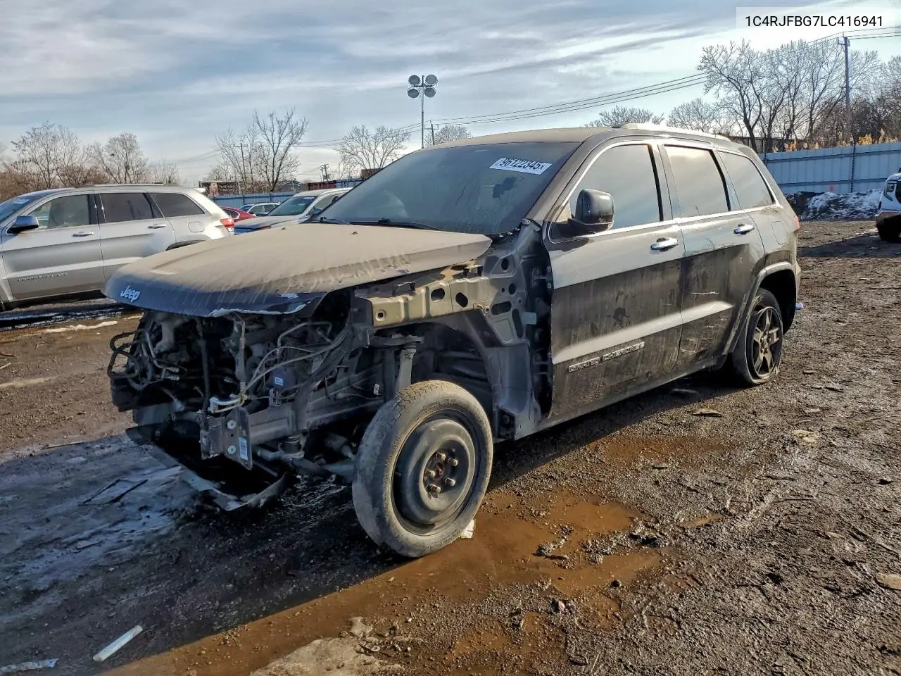 1C4RJFBG7LC416941 2020 Jeep Grand Cherokee Limited