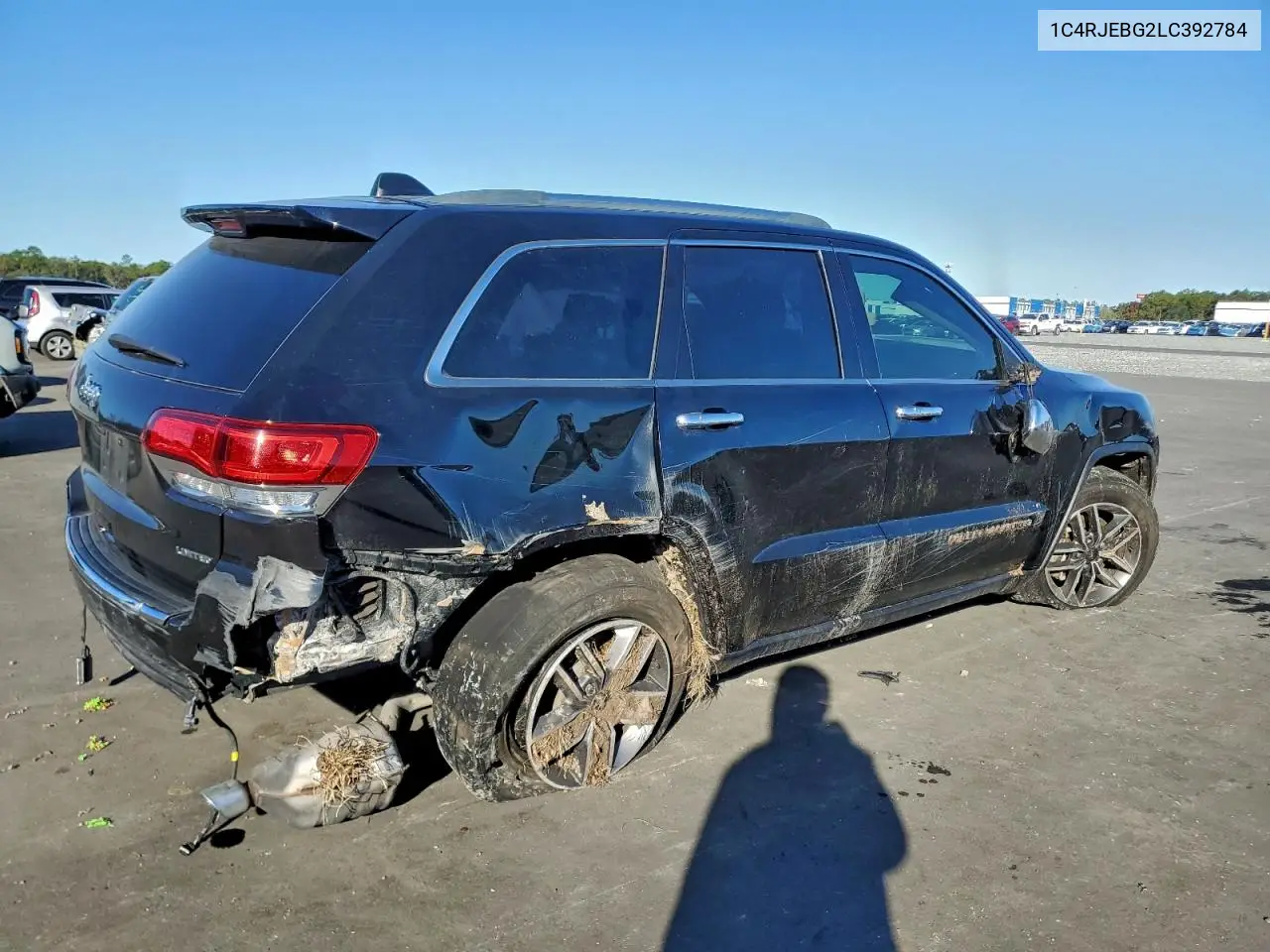 1C4RJEBG2LC392784 2020 Jeep Grand Cherokee Limited