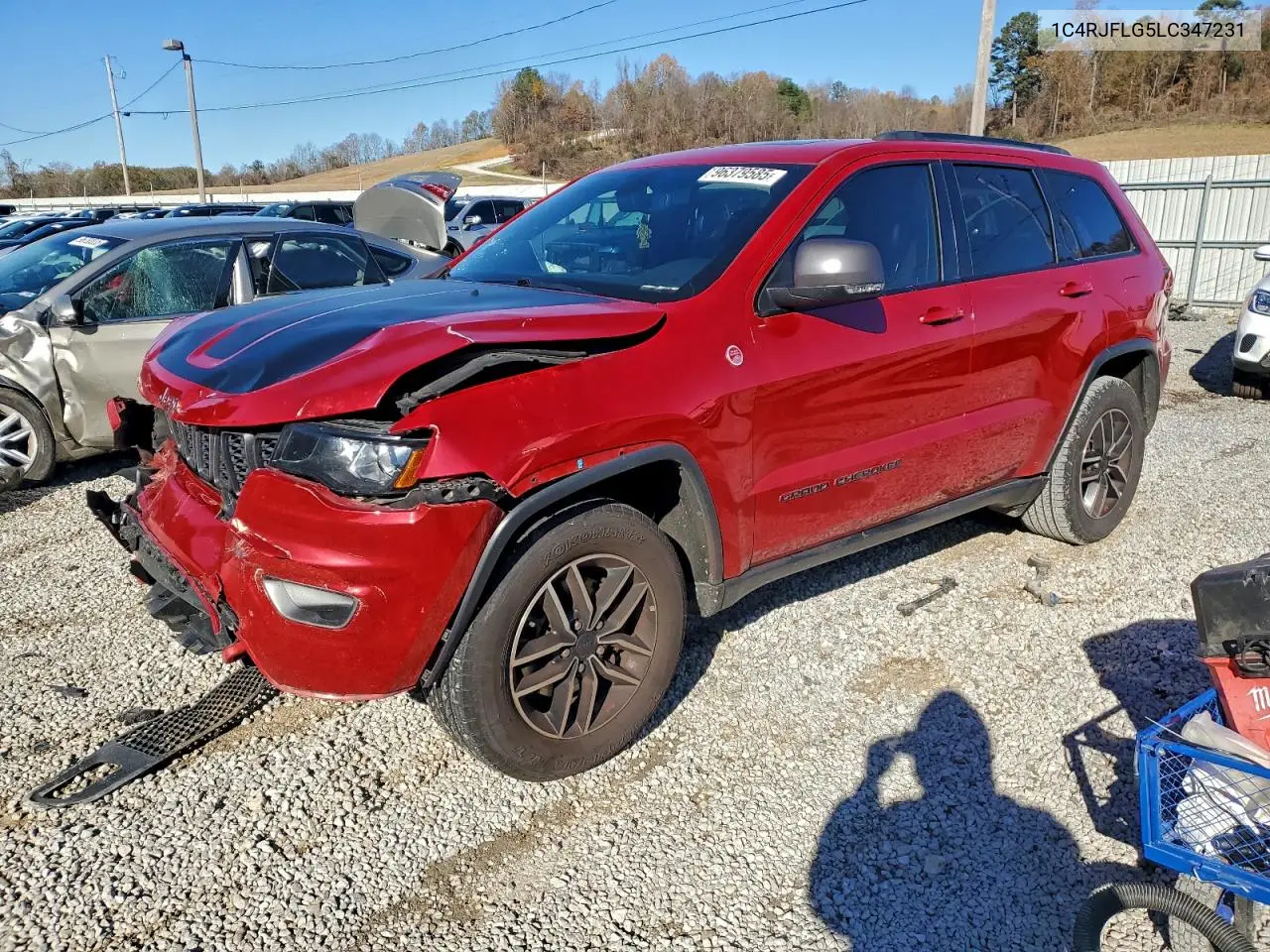 1C4RJFLG5LC347231 2020 Jeep Grand Cherokee Trailhawk
