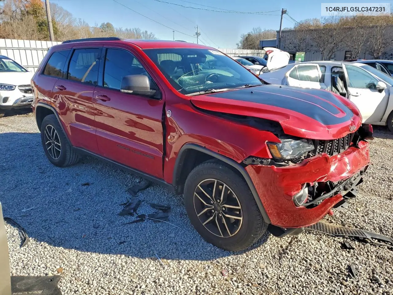 1C4RJFLG5LC347231 2020 Jeep Grand Cherokee Trailhawk