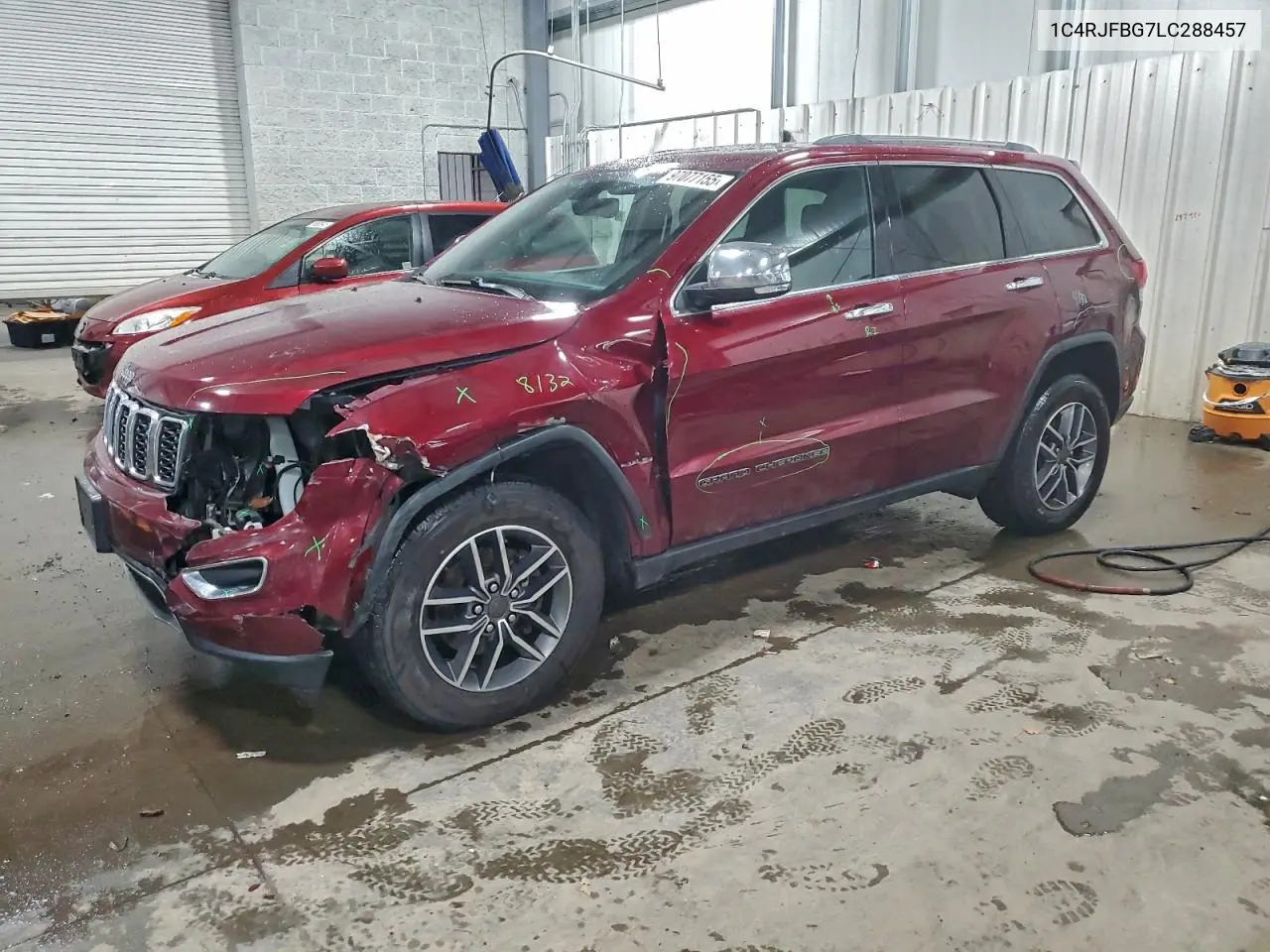 1C4RJFBG7LC288457 2020 Jeep Grand Cherokee Limited