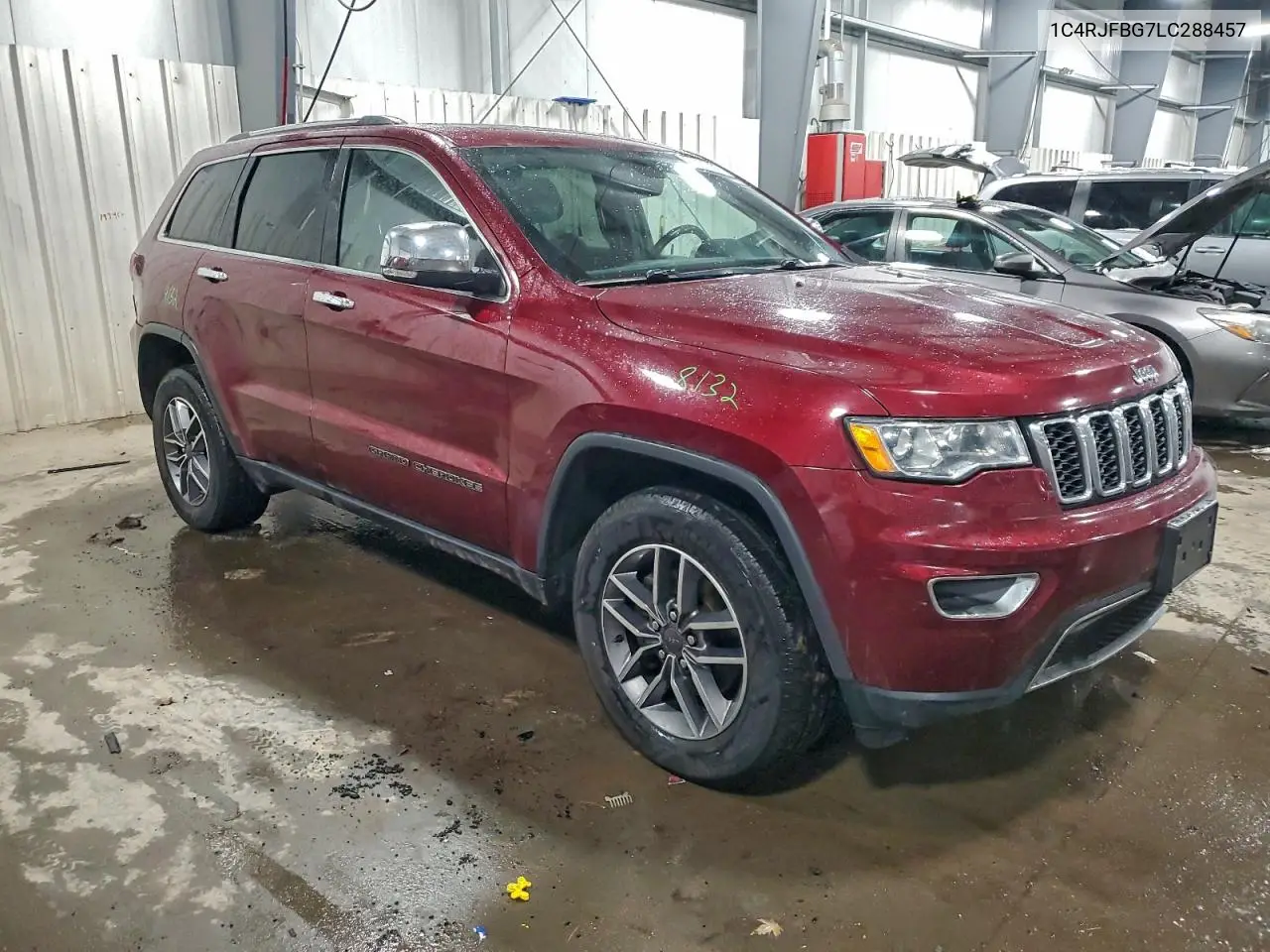 1C4RJFBG7LC288457 2020 Jeep Grand Cherokee Limited