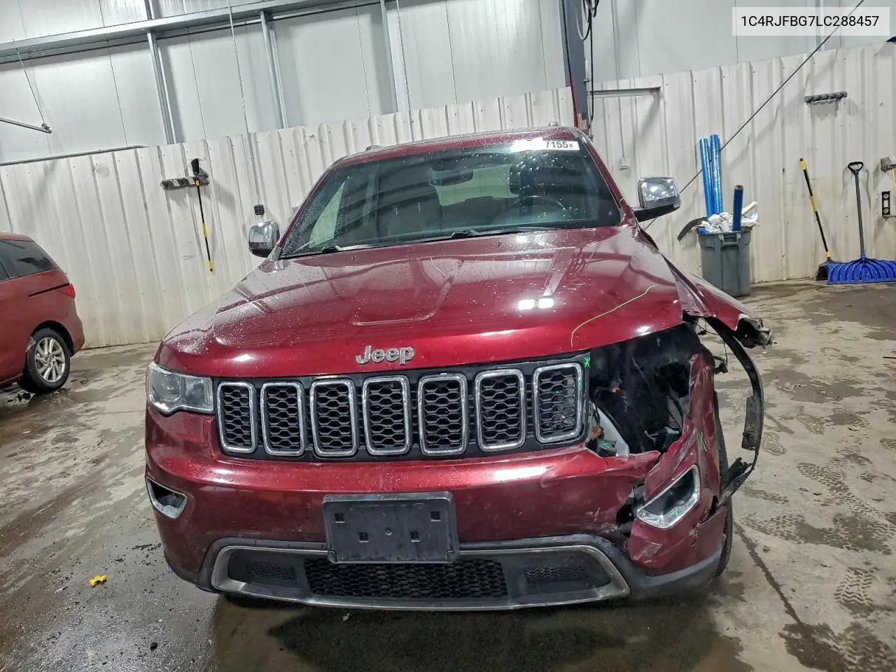 1C4RJFBG7LC288457 2020 Jeep Grand Cherokee Limited