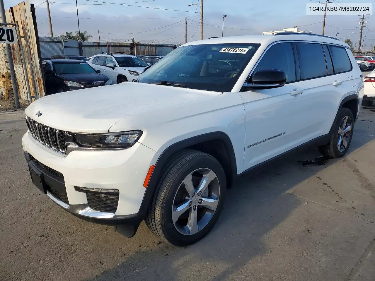 1C4RJKBG7M8202724 2021 Jeep Grand Cherokee L Limited