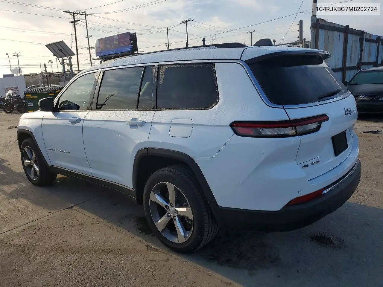 1C4RJKBG7M8202724 2021 Jeep Grand Cherokee L Limited