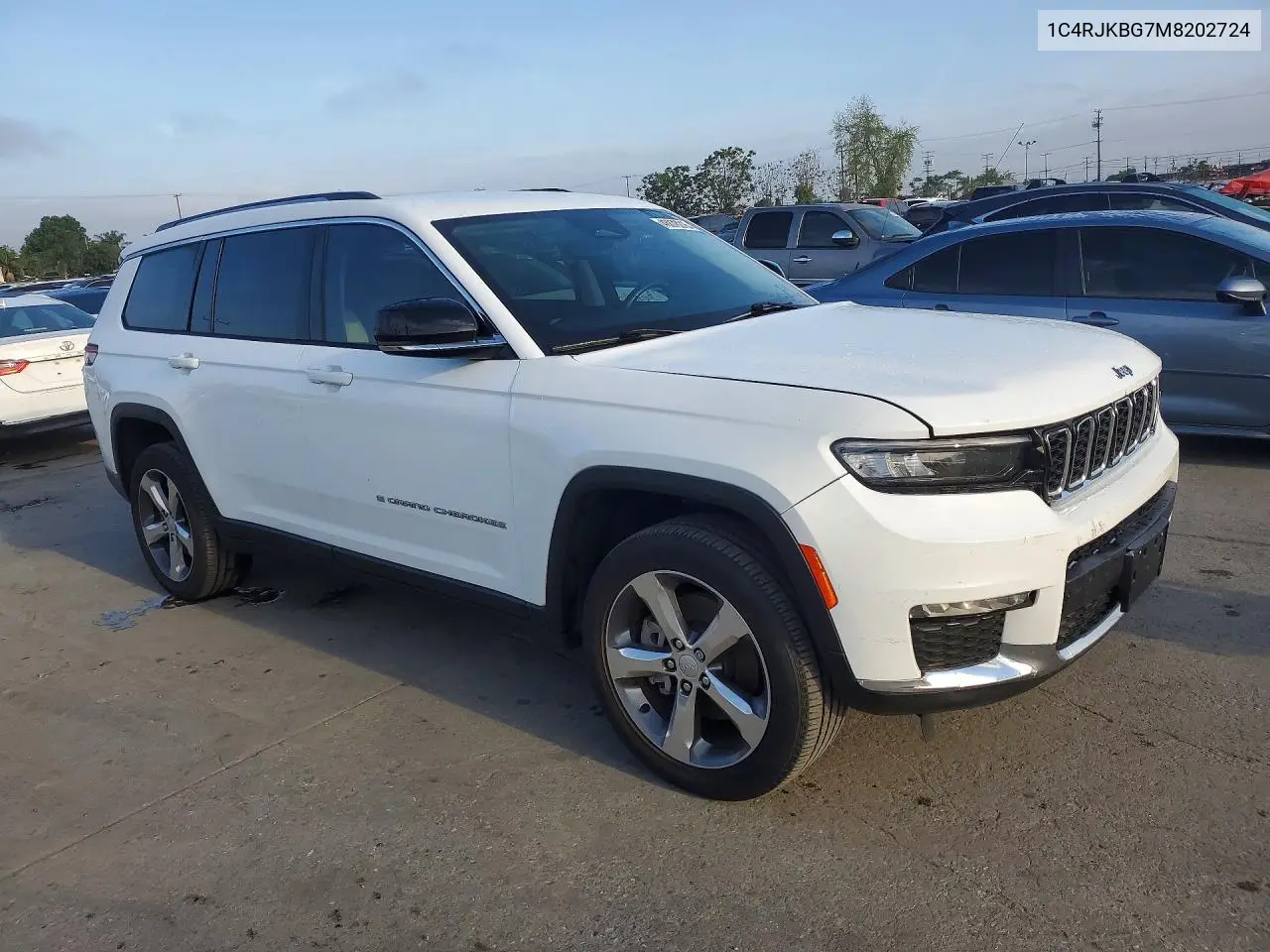 1C4RJKBG7M8202724 2021 Jeep Grand Cherokee L Limited