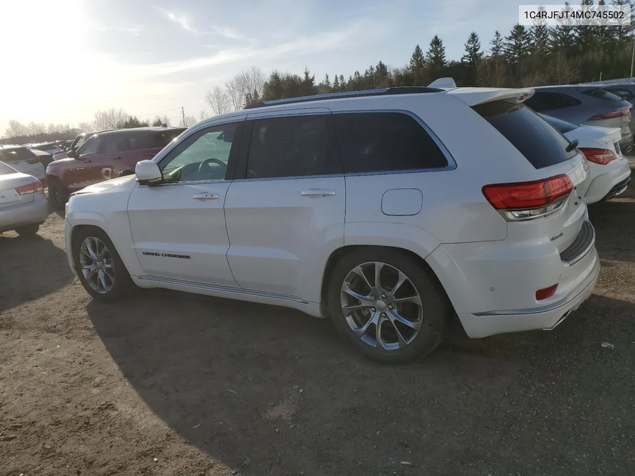 2021 Jeep Grand Cherokee Summit VIN: 1C4RJFJT4MC745502 Lot: 49987774