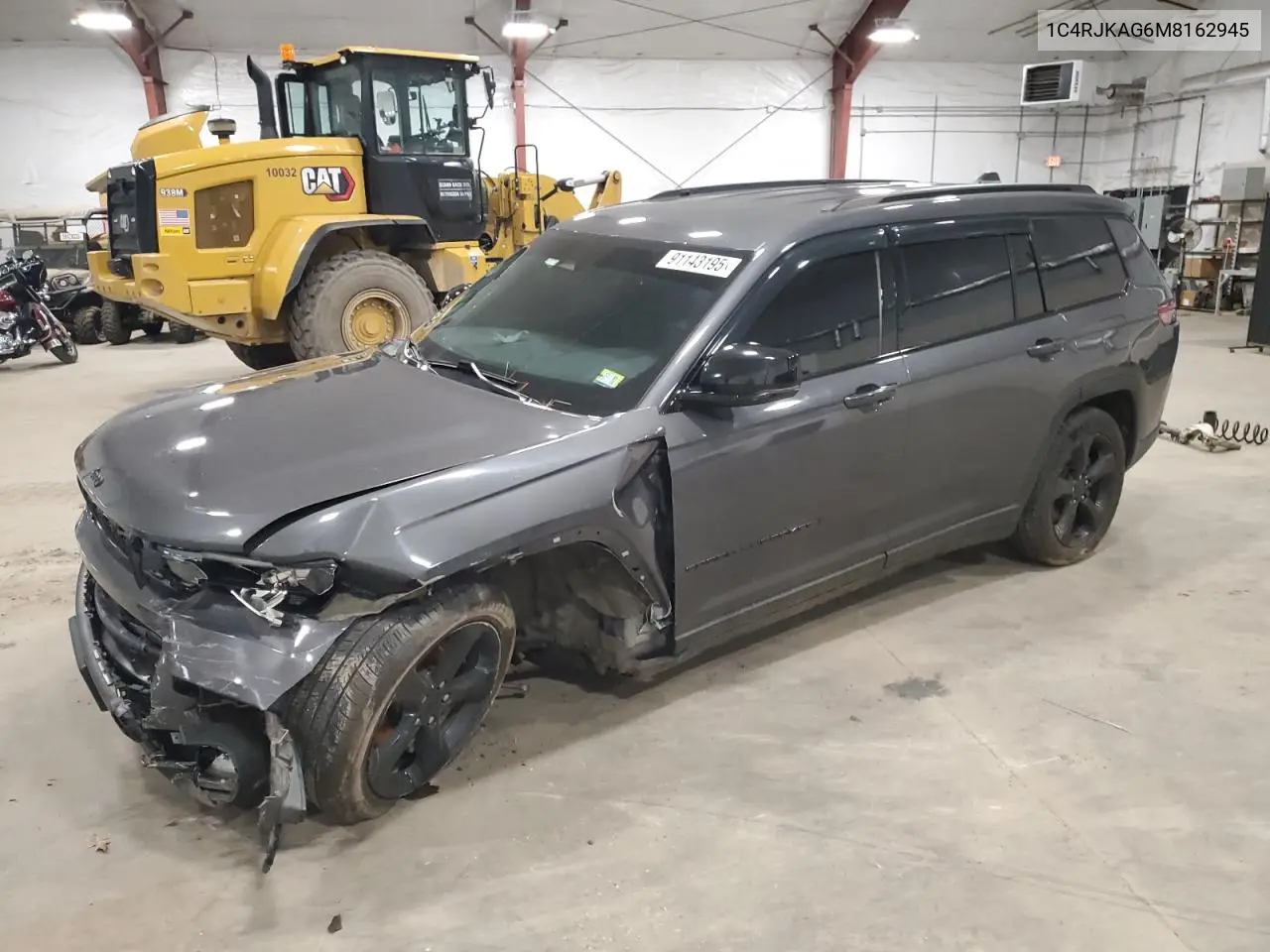 1C4RJKAG6M8162945 2021 Jeep Grand Cherokee L Laredo
