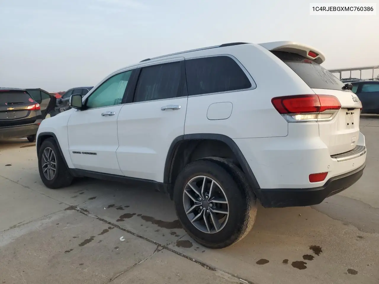 1C4RJEBGXMC760386 2021 Jeep Grand Cherokee Limited