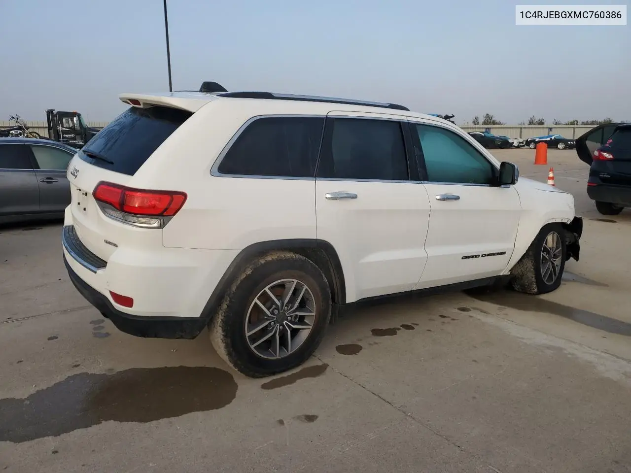 1C4RJEBGXMC760386 2021 Jeep Grand Cherokee Limited