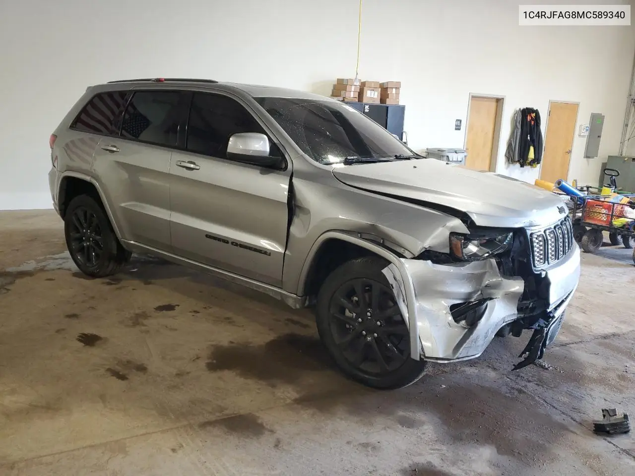 1C4RJFAG8MC589340 2021 Jeep Grand Cherokee Laredo