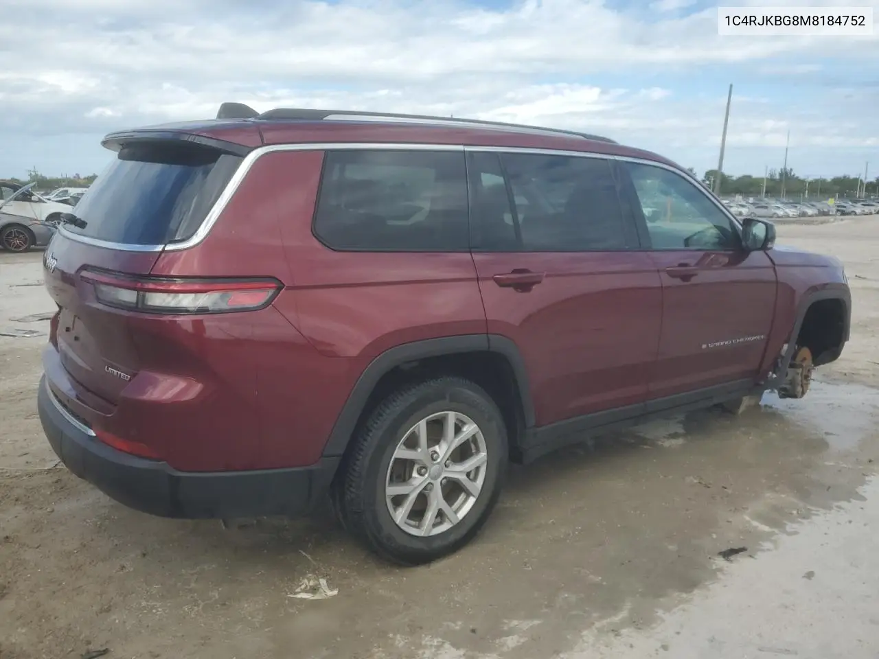 1C4RJKBG8M8184752 2021 Jeep Grand Cherokee L Limited
