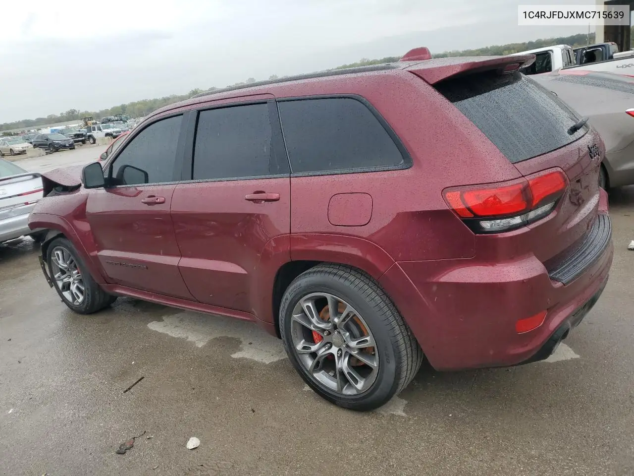 1C4RJFDJXMC715639 2021 Jeep Grand Cherokee Srt-8