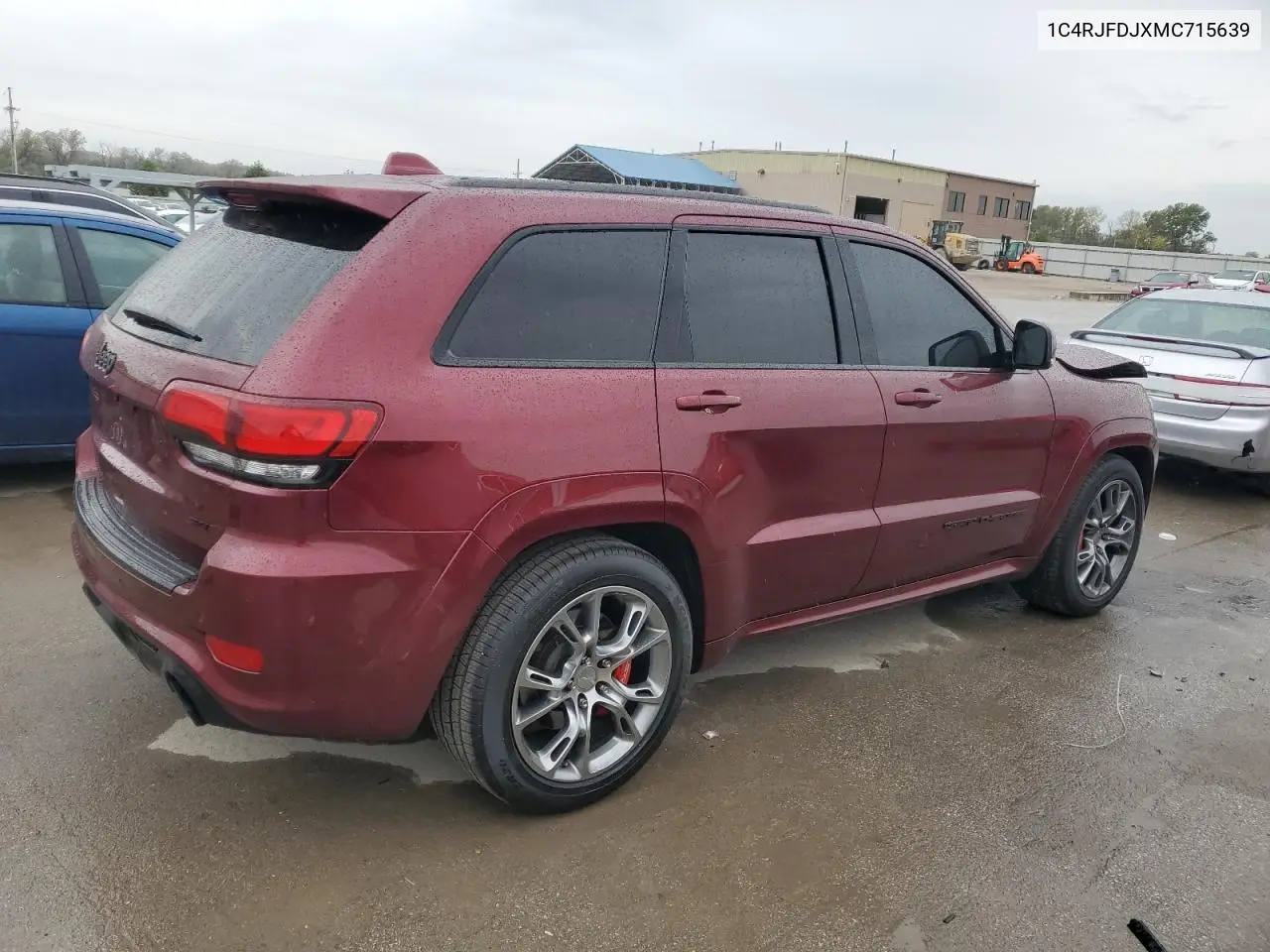 1C4RJFDJXMC715639 2021 Jeep Grand Cherokee Srt-8