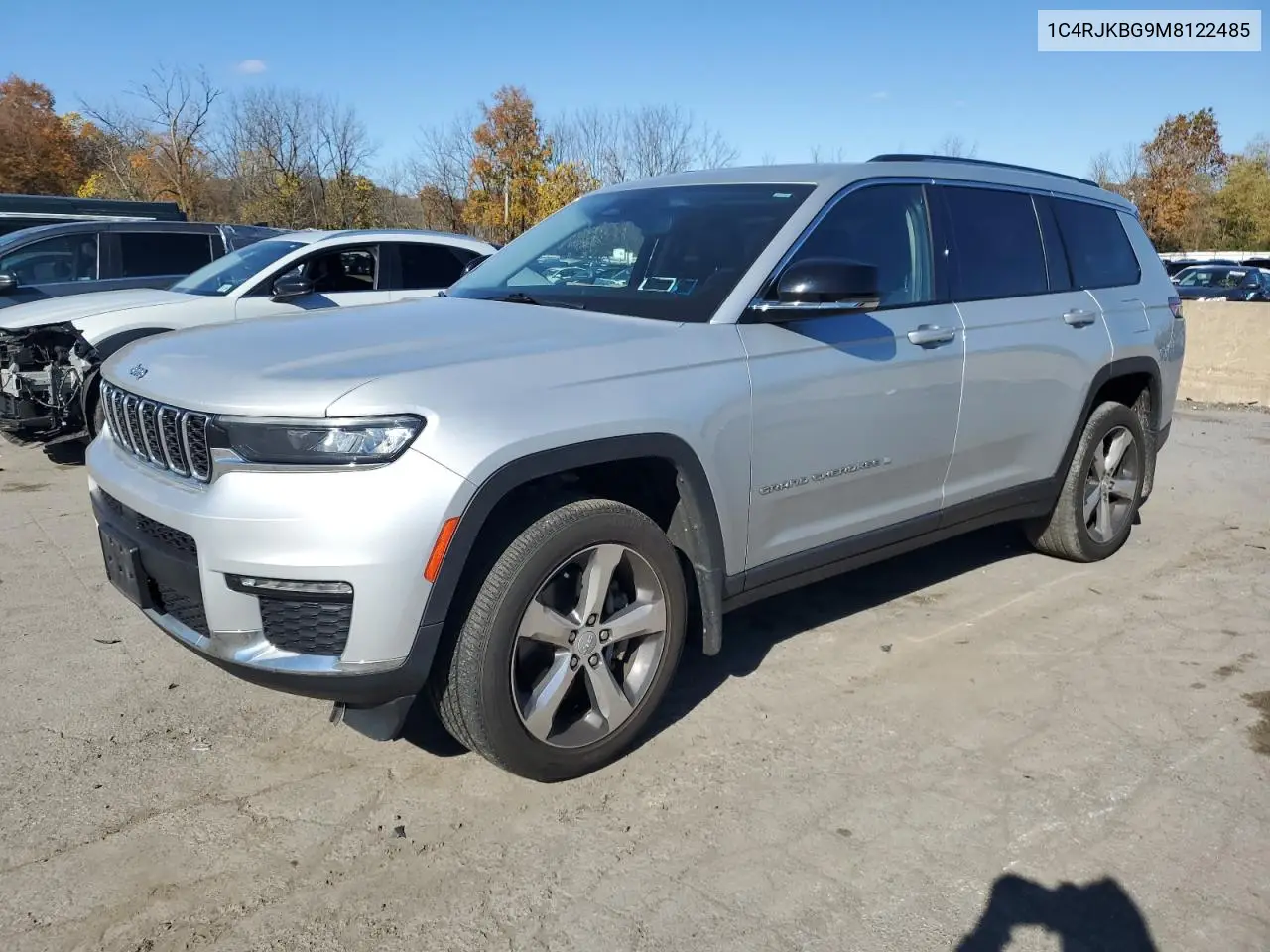 1C4RJKBG9M8122485 2021 Jeep Grand Cherokee L Limited
